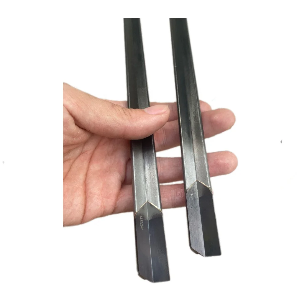 Round bar CNC deep hole  gun drilling machine  with inner coolant carbide gun drill bit
