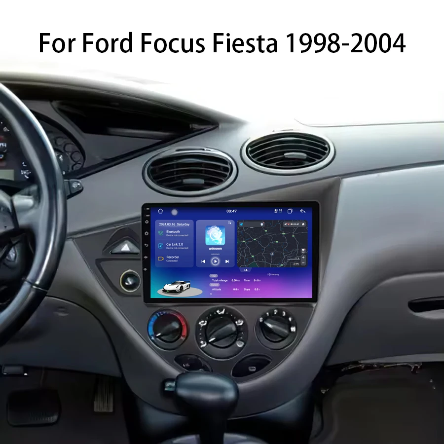 Автомагнитола для Ford Focus Fiesta 1998-2004 8 + 128 г