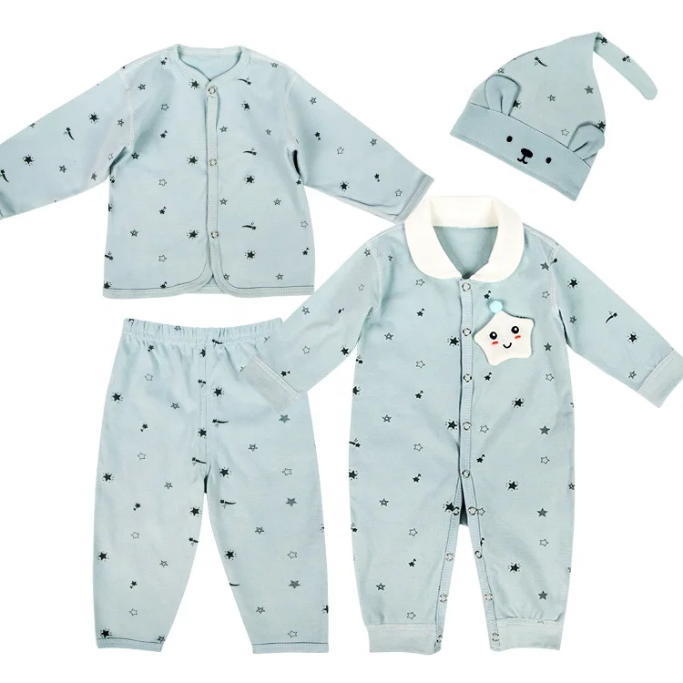 Breathable cloth newborn baby clothes sets boy clothing set