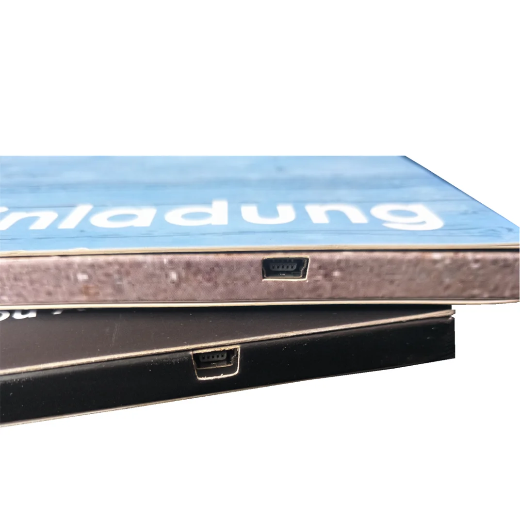 Golden supplier video greeting card electronic