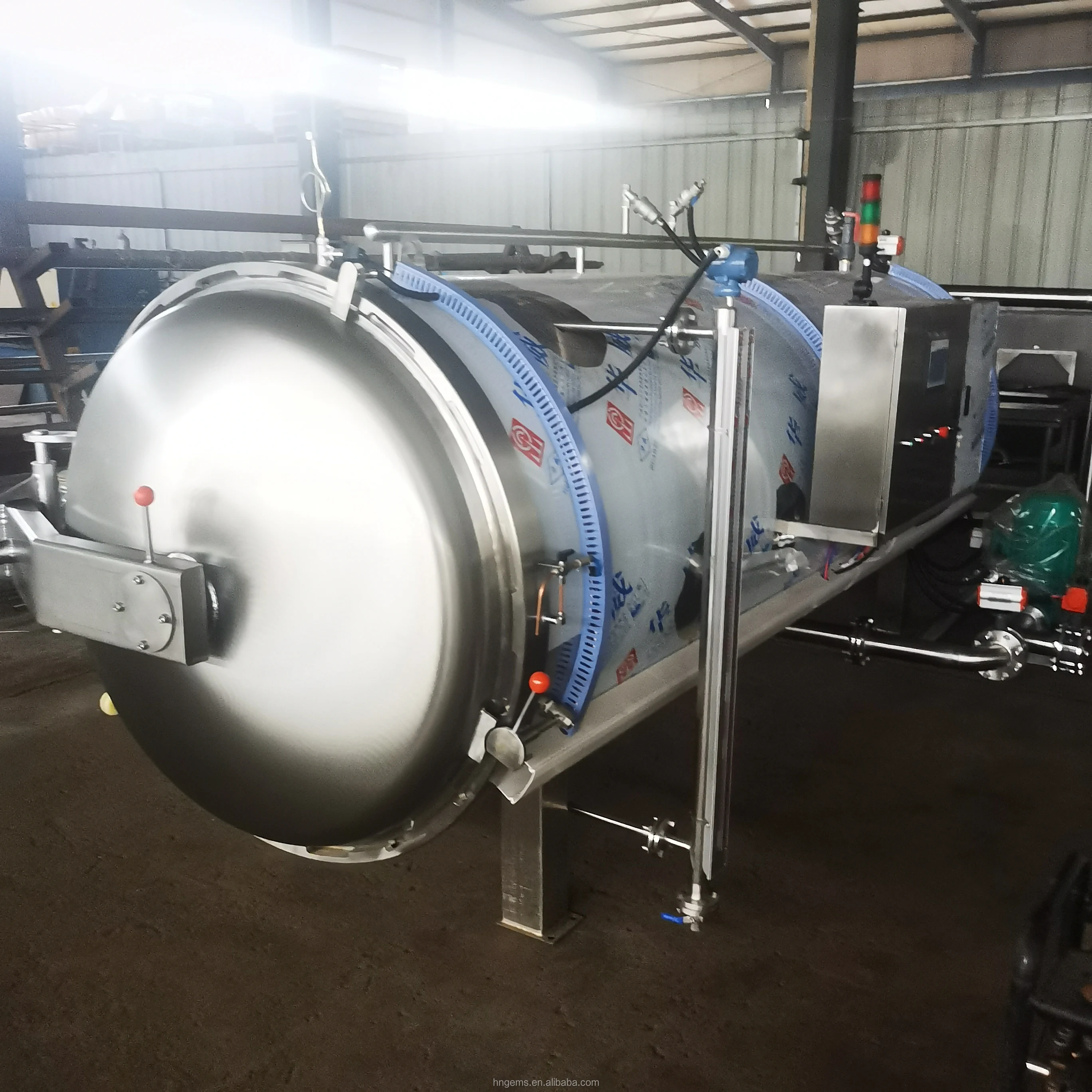 Professional automatic high pressure automatic canning food retort