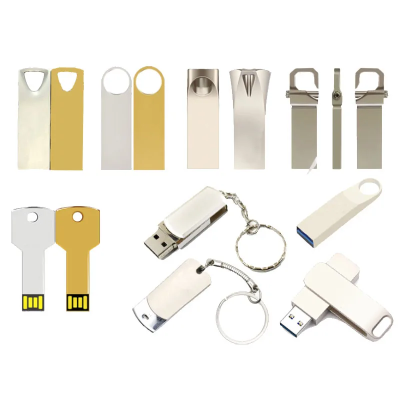 usb flash drive Wholesale Custom LOGO Promotion Gift Metal Flash Drive pen drive USB 2.0 3.0 1GB 2GB 4GB 8GB 16GB 32GB 64GB