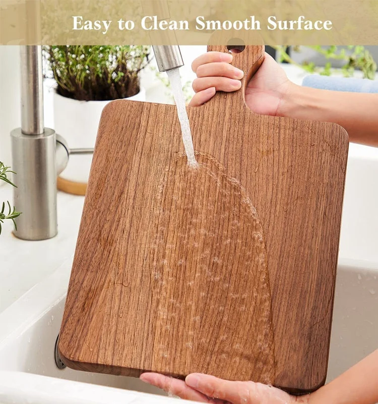 Wholesale Large Natural Wood Charcuterie Cutting Serving Board for Meat Cheese Bread Vegetables or fruit