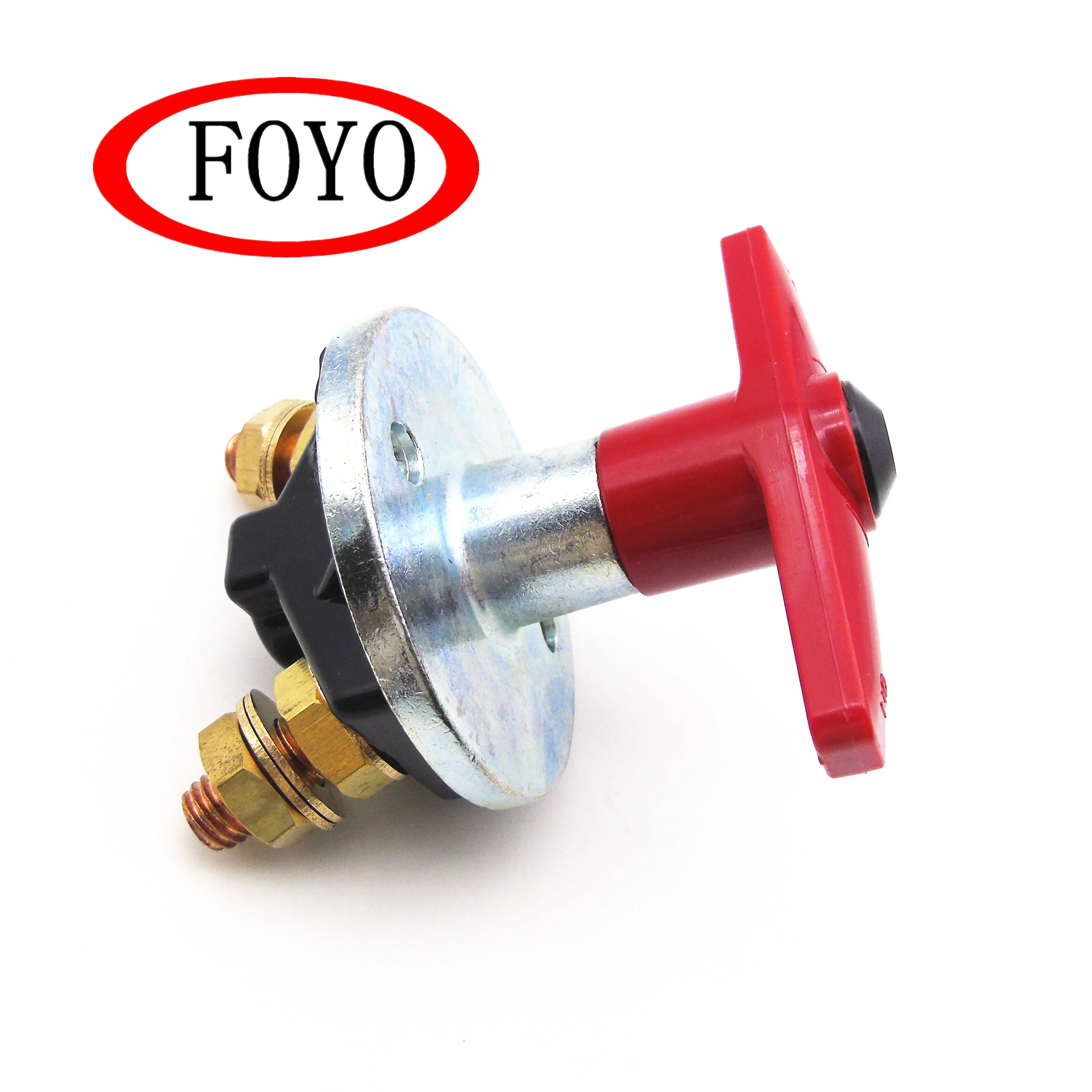 FOYO Brand keyed battery disconnect switch battery holder with Auto switch Battery Switch For Yacht Auto Truck Car ship