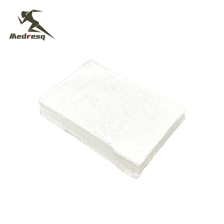 Factory Supplier Soluble Chitosan Hemostatic KaoLin Compressed Gauze Z Folded With or Without X-ray Surgical Sterile Gauze
