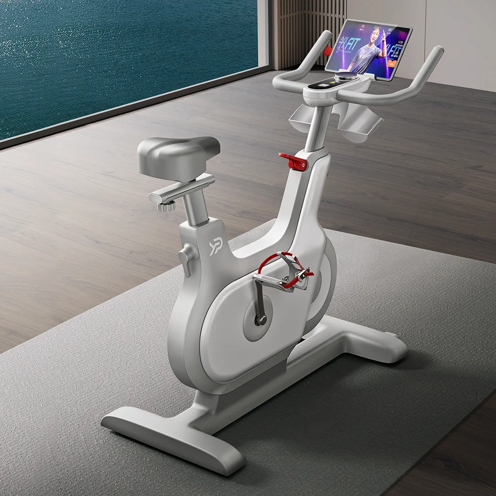 YPOO new stages spinning bike display  smart spinning bike with YPOOfit app gym spinning bike