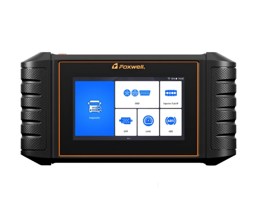 FOXWELL Heavy Duty Truck Bus OBD2 Scanner I50HD Diagnosis Tool ABS, EPB, Airbag Diagnostics & Diesel Engine Health Check Machine