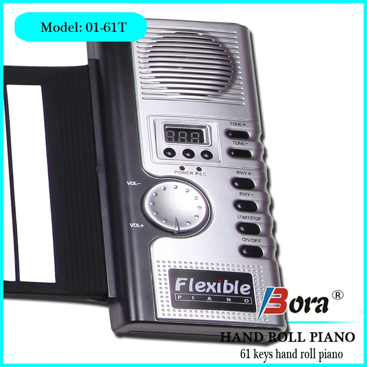 Bora 61 hand roll up piano high keyboard