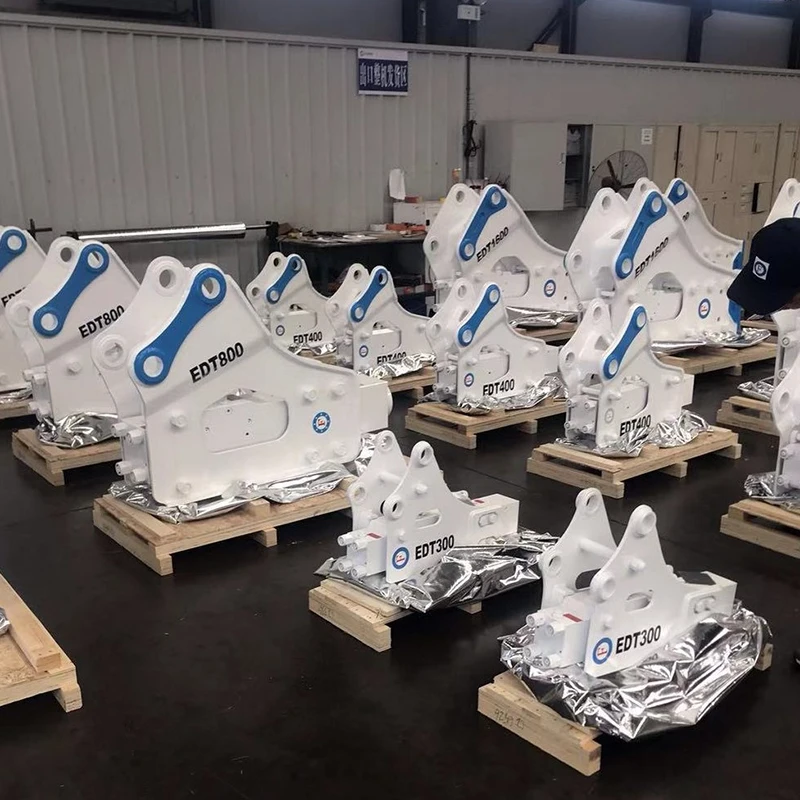 EDDIE Hydraulic Breaker Excavator Attachments Construction Machinery for Backhoe Loader and Skid steer loader