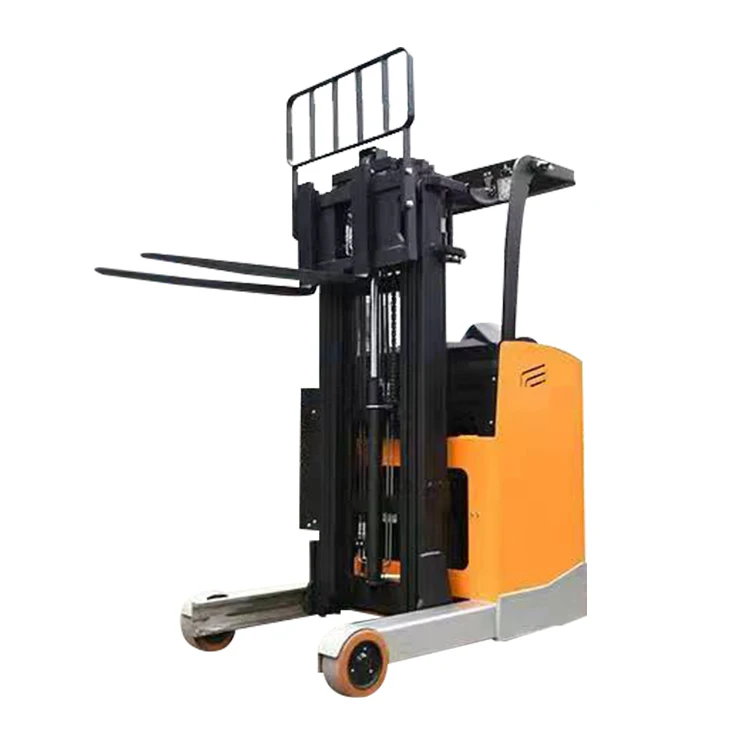 lifting semi electric stackers pallet stacker walking type electric stacking truck forklift