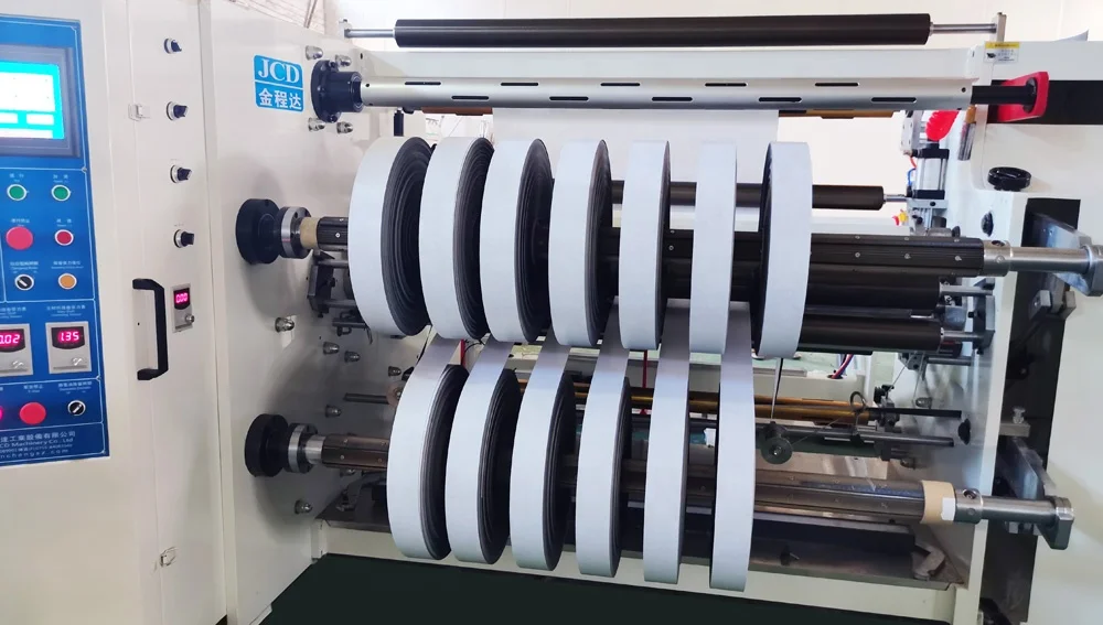 OCA TUP PVC PC Film big roll lamination and slitting machine