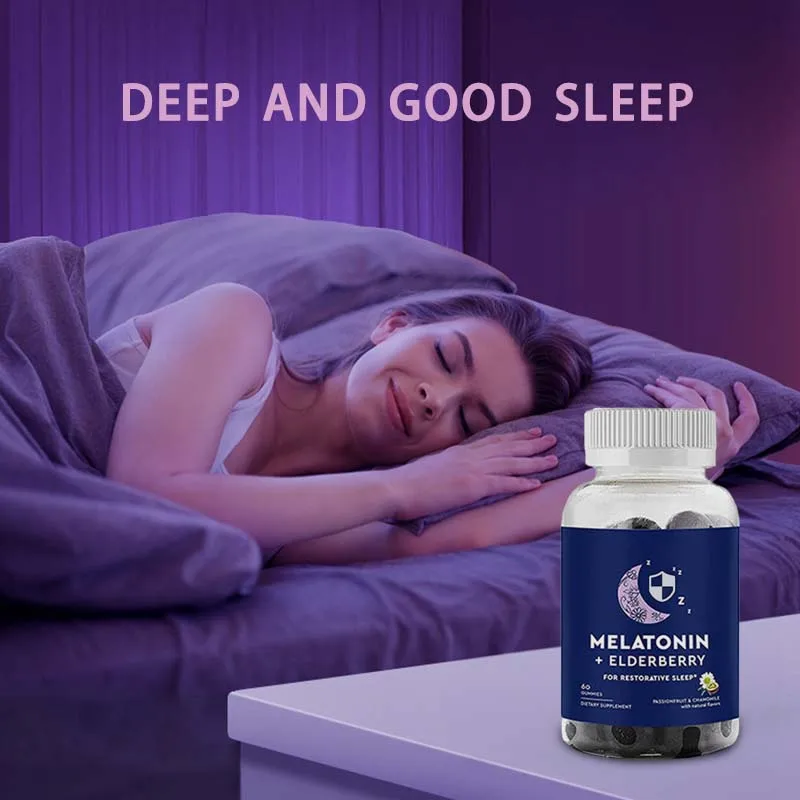 Melatonin Insomnia 500mg Tablets Strong Sleeping Pills Gummies