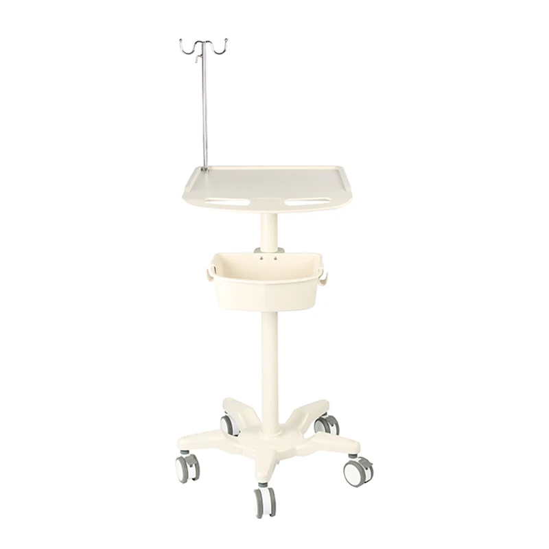 YFMDT-A01 Hospital Mobile Trolley Cart Computer Workstation Medical ECG Trolley