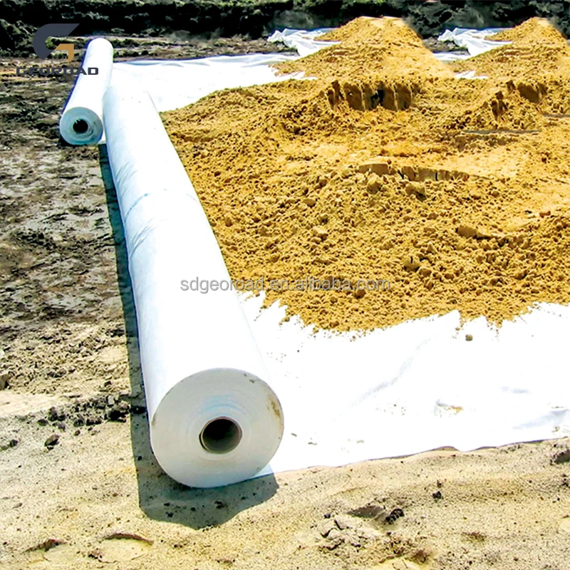 PP PET Polyester Non-woven Geotextile geotextile fabric PET Filament Non-woven Geotextile Price
