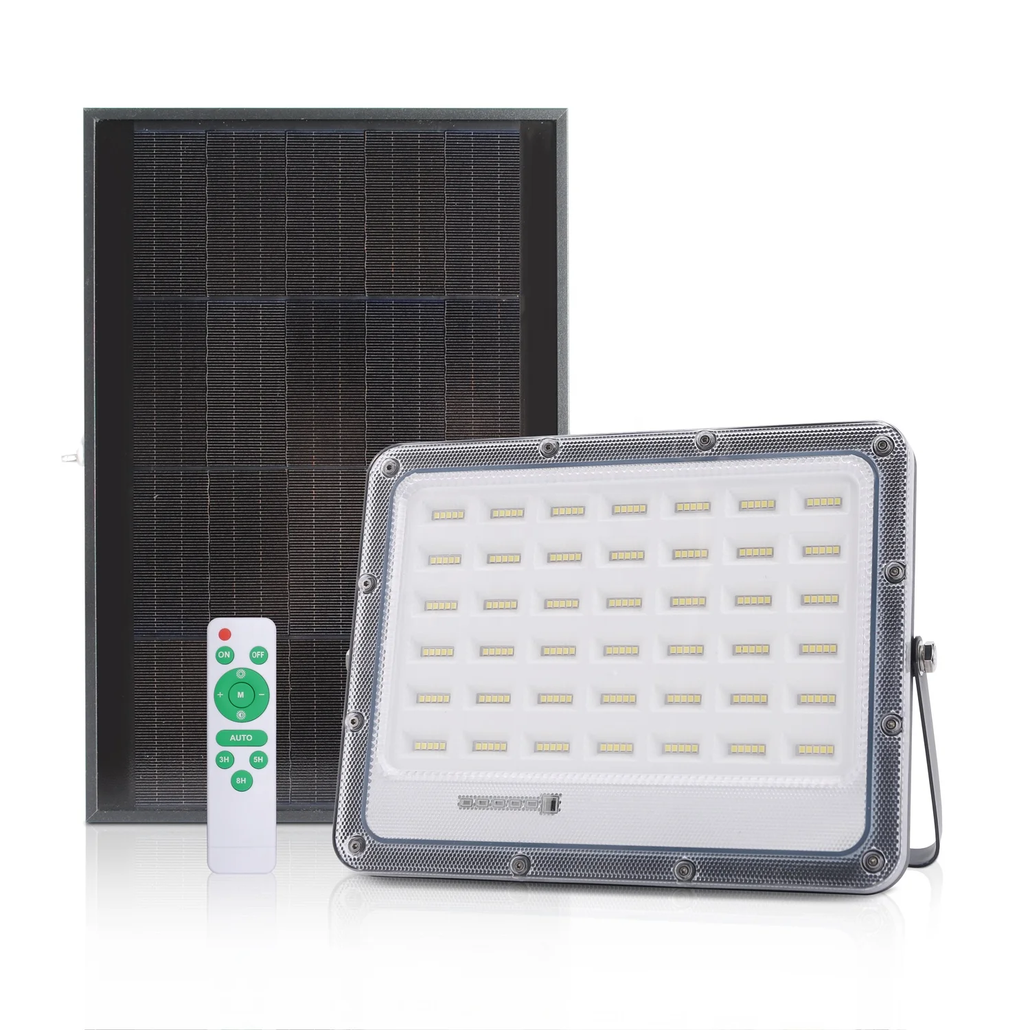 HESHI Outdoor Energy Saving High Power Solar Projector Waterproof LED Slim Floodlight 100W 200W 300W 400W Solar Flood Lights