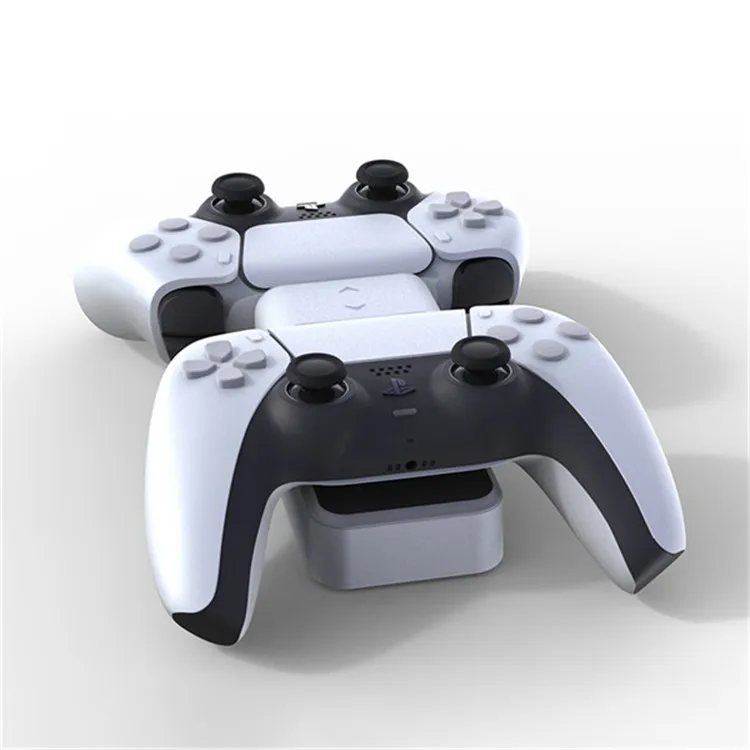 
The new controller charger dual charging stand is suitable gamepad joystick charging stand for PS5 Playstation 5 