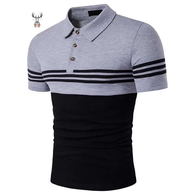 OEM Printing Embroidery High Quality  Polyester Spandex Uniform Mens Golf Sports Business  Spandex Polo Shirts Custom Logo