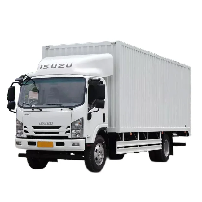 Isuzu 4x2 single cab cargo box Container van Truck