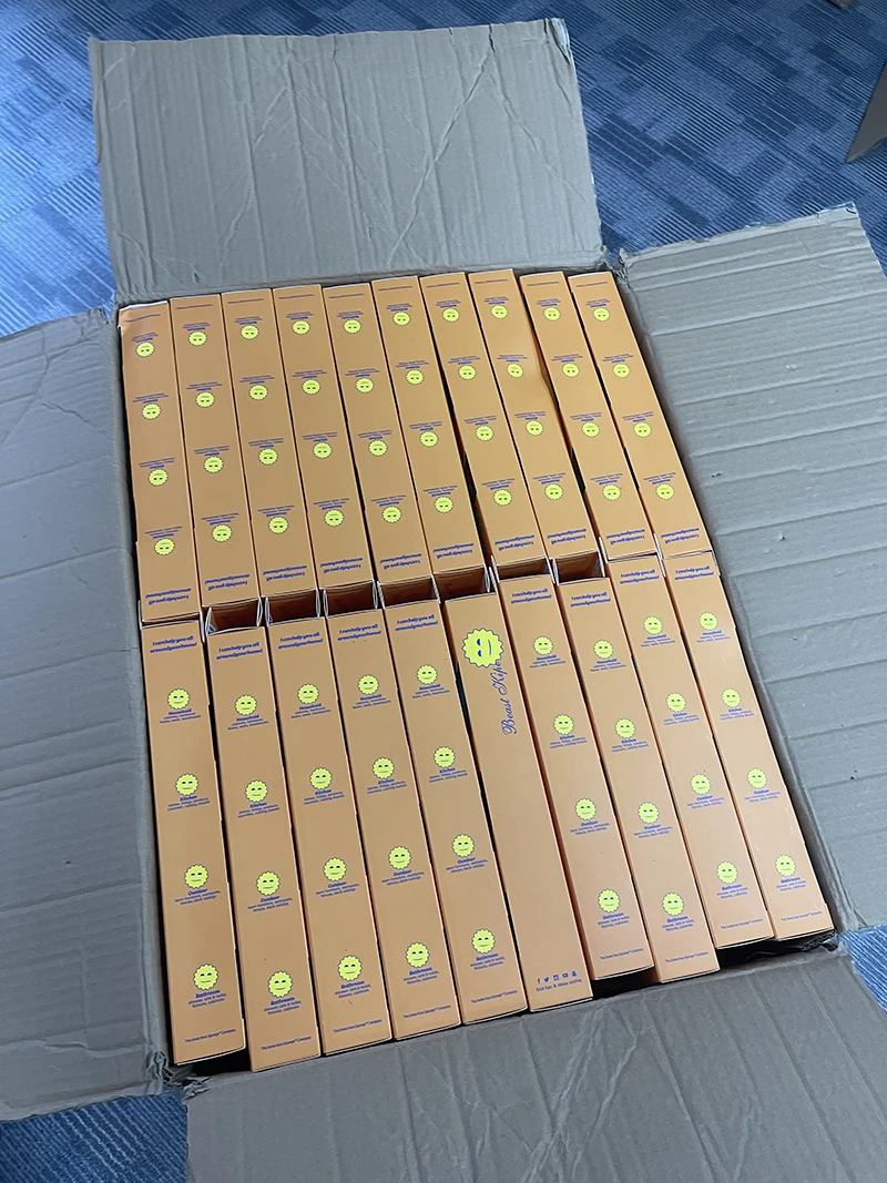 Factory Custom 3pcs Pack Color Box Scrub Smiley Face Sponge for Kitchen Washing Deep Cleaning Temperature Control Scratch-Free