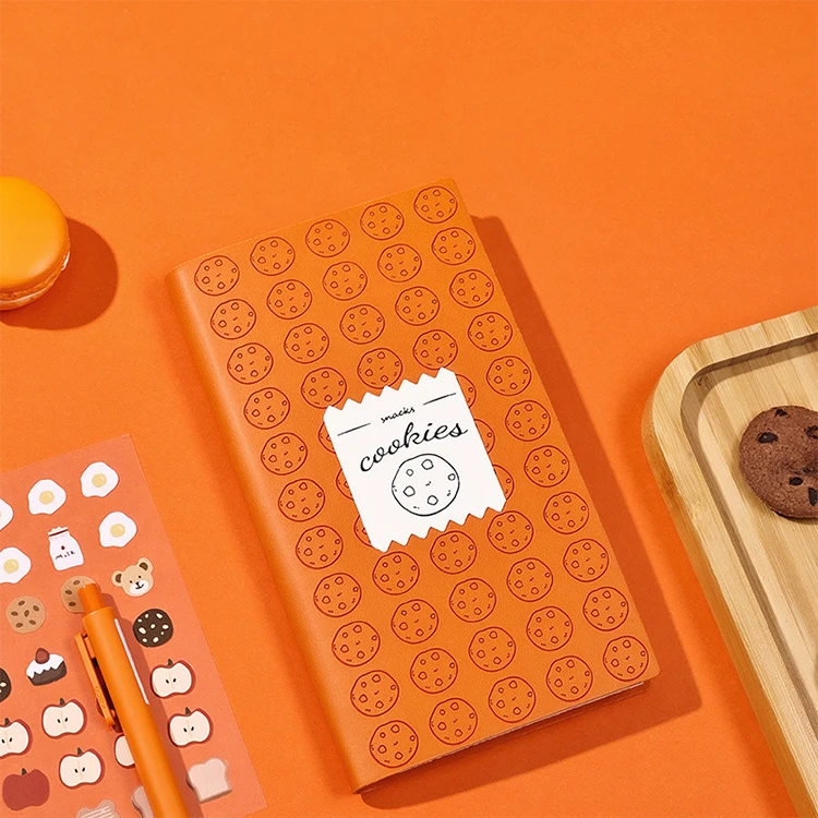 Classic Creative PU leather office school portable journal notebook customize stationery supplies A6