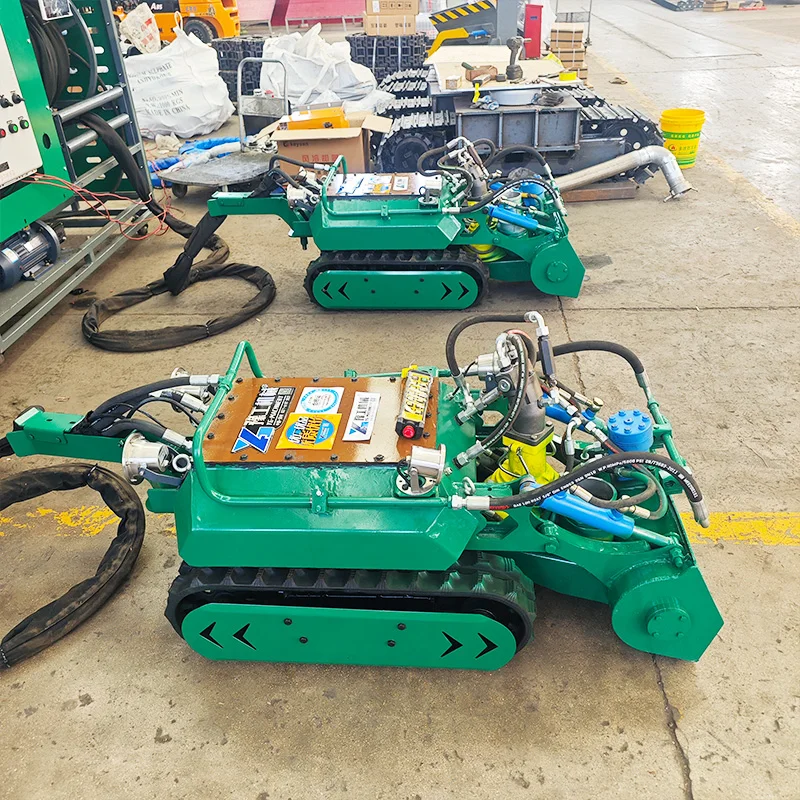 Yugong робот Инспекционная камера rov подводная машина для очистки реки амфибия продажи