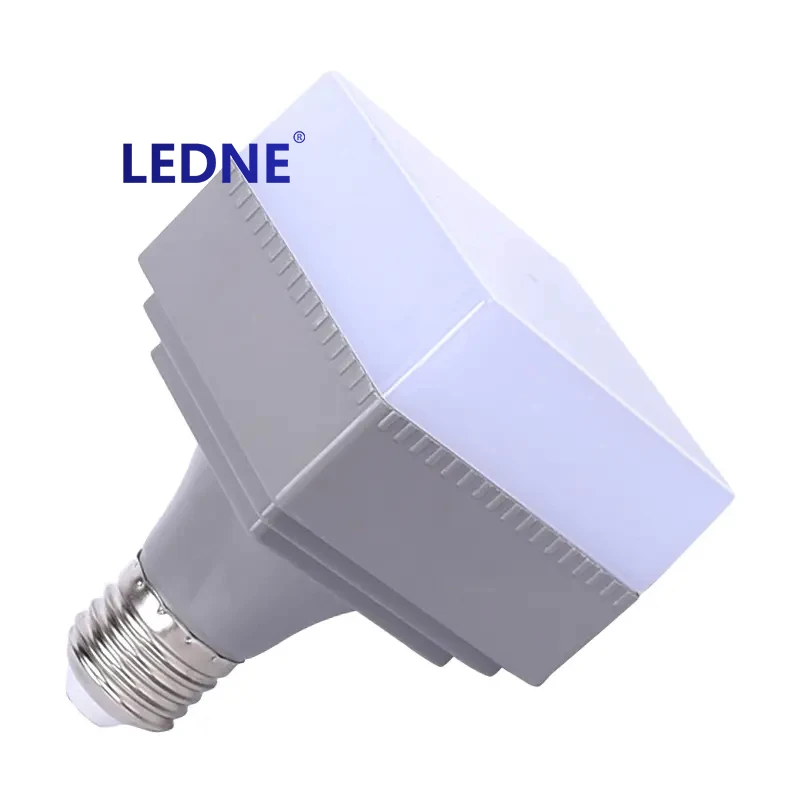 LED intelligent constant current drive light AC165-265V super bright energy-saving household E27 square light bulb
