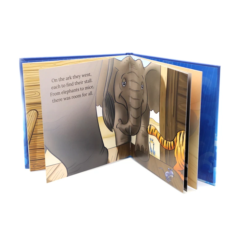 Custom Children Preschool Books Hardcover Story Book Printing Factory