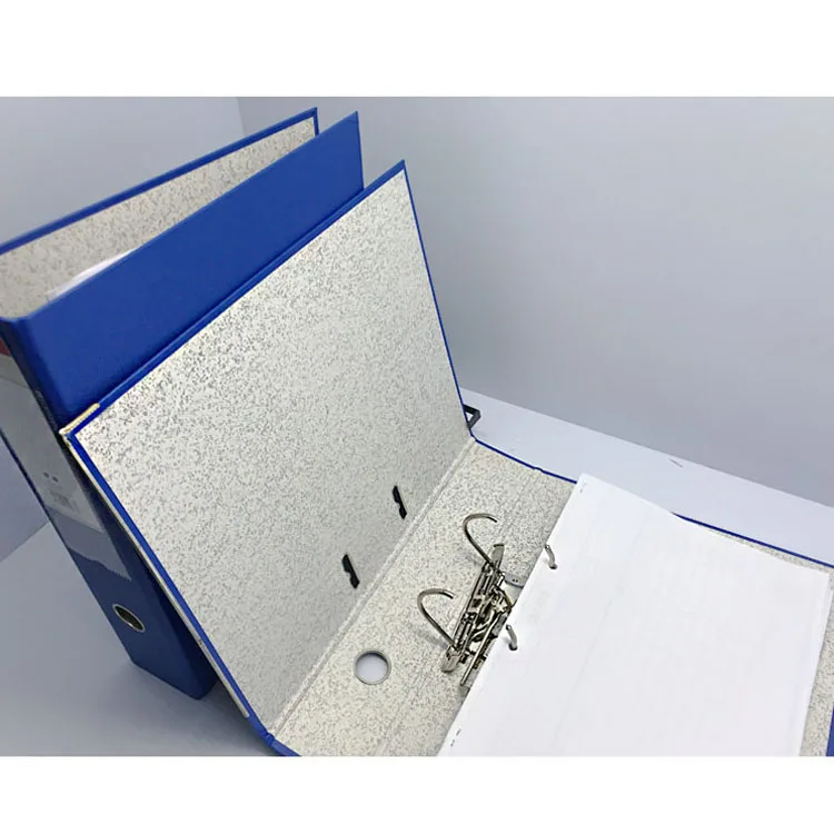 Metal clip hard executive file folder