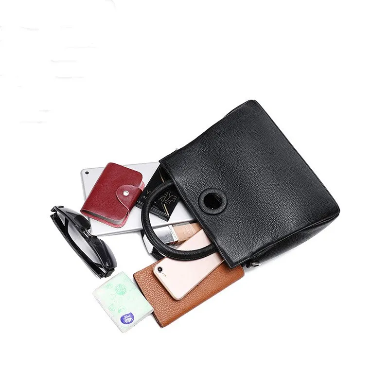 Новая модная сумка-мессенджер из первого слоя воловьей кожи, сумка через плечо, подходящая ко всему сумка Diana