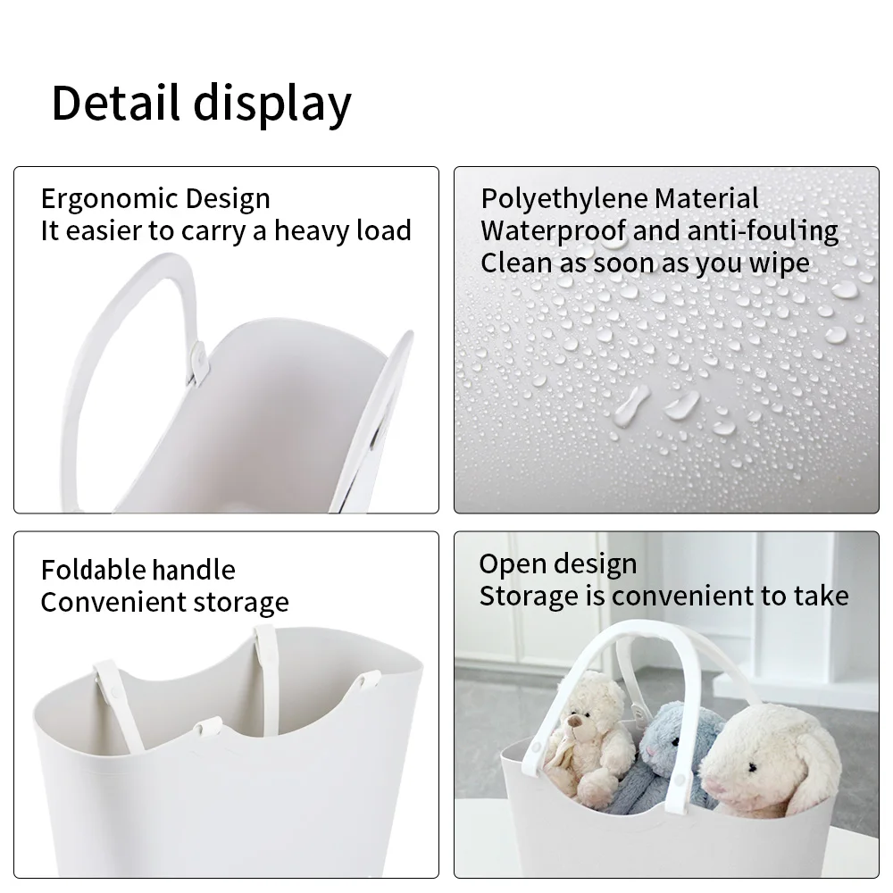 Wholesale Plastic Gift Bags Waterproof Pvc Clear Shopping Tote Bag Transparent Handle Bag