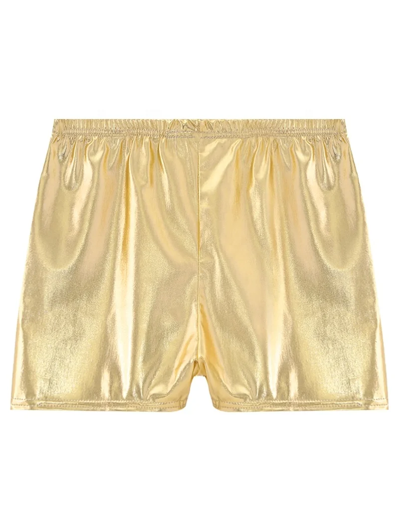 Low Price Women Shiny Metallic Booty Hot Pants Rave Party Pole Dancing Shorts
