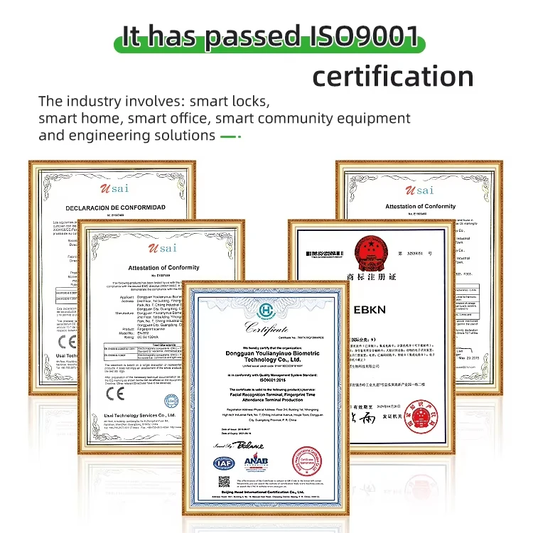 1000 PCS Capacity Time Recording Fingerprint Reader Biometric Employee come in and out