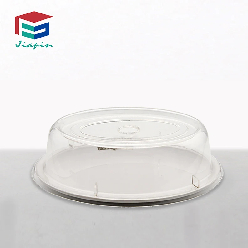Restaurant use 10inch PC Plate Covers Customized Oval food plate cover  with High Quality