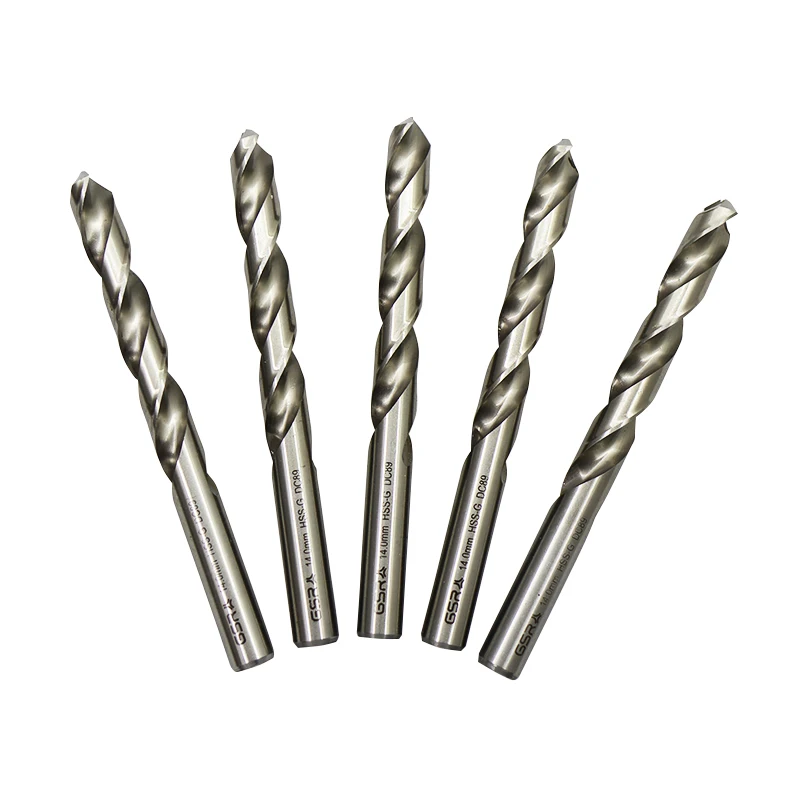 DIN338 3 cutting flute HSS-G bright finished  Hole making Cobalt twist drill bits hole maker 3-10mm