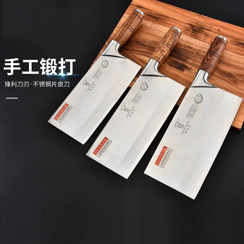  Кухонный нож Yangjiang из нержавеющей стали мясницкий китайский мясорубка ручной