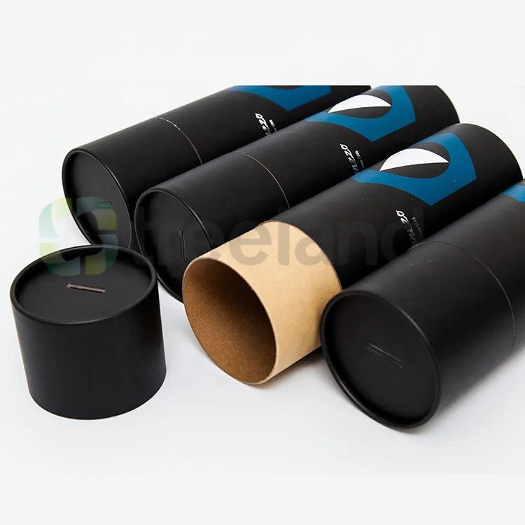 Kraft Paper Cylinder Box Telescopic Cardboard Tube Packaging