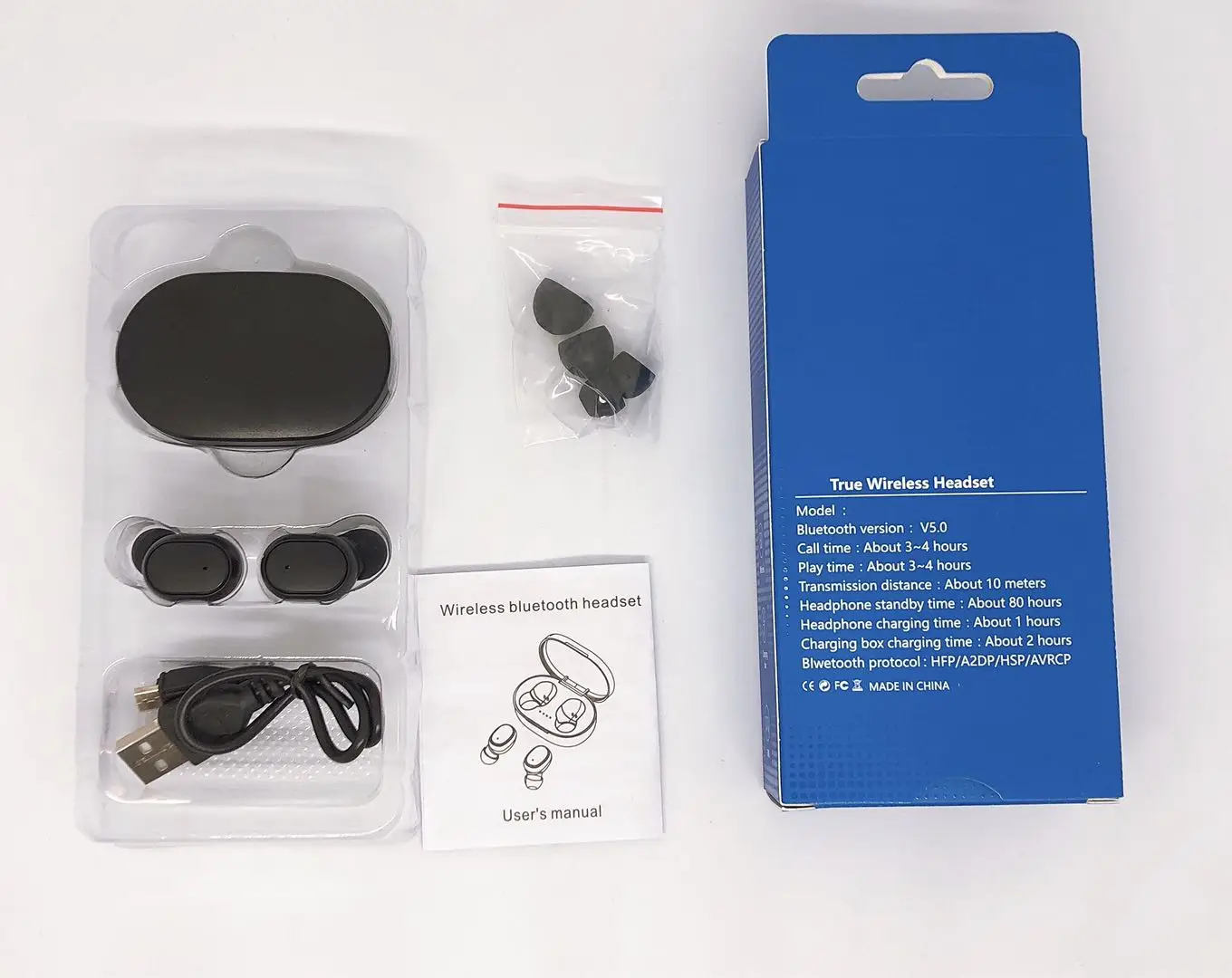 Лидер продаж, электронные мини-наушники BT, беспроводные наушники-вкладыши TWS A6S, прочные наушники с микрофоном A6S