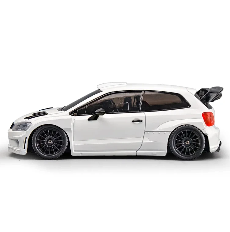 SJY-LD2801 Model 1:28 Full scale Remote Control Hobby Car 2.4G POLO R 4WD 10KM/H Electric RC Drift Car