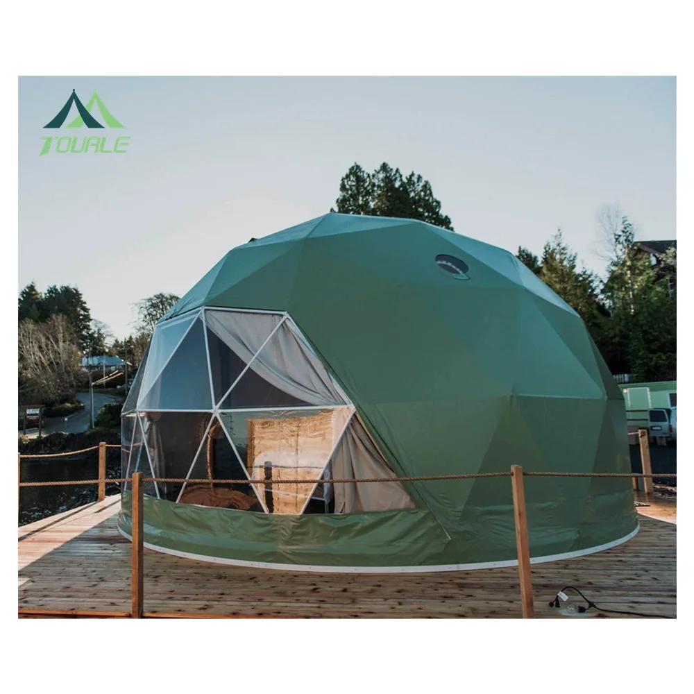 dome tent geodesic inflatable clear dome tent for glamping igloo tent