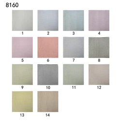 Stock Bubble Stripe Shirt Fabric fashion 100 polyester yarn dyed Student uniform Striped shirt fabric For students