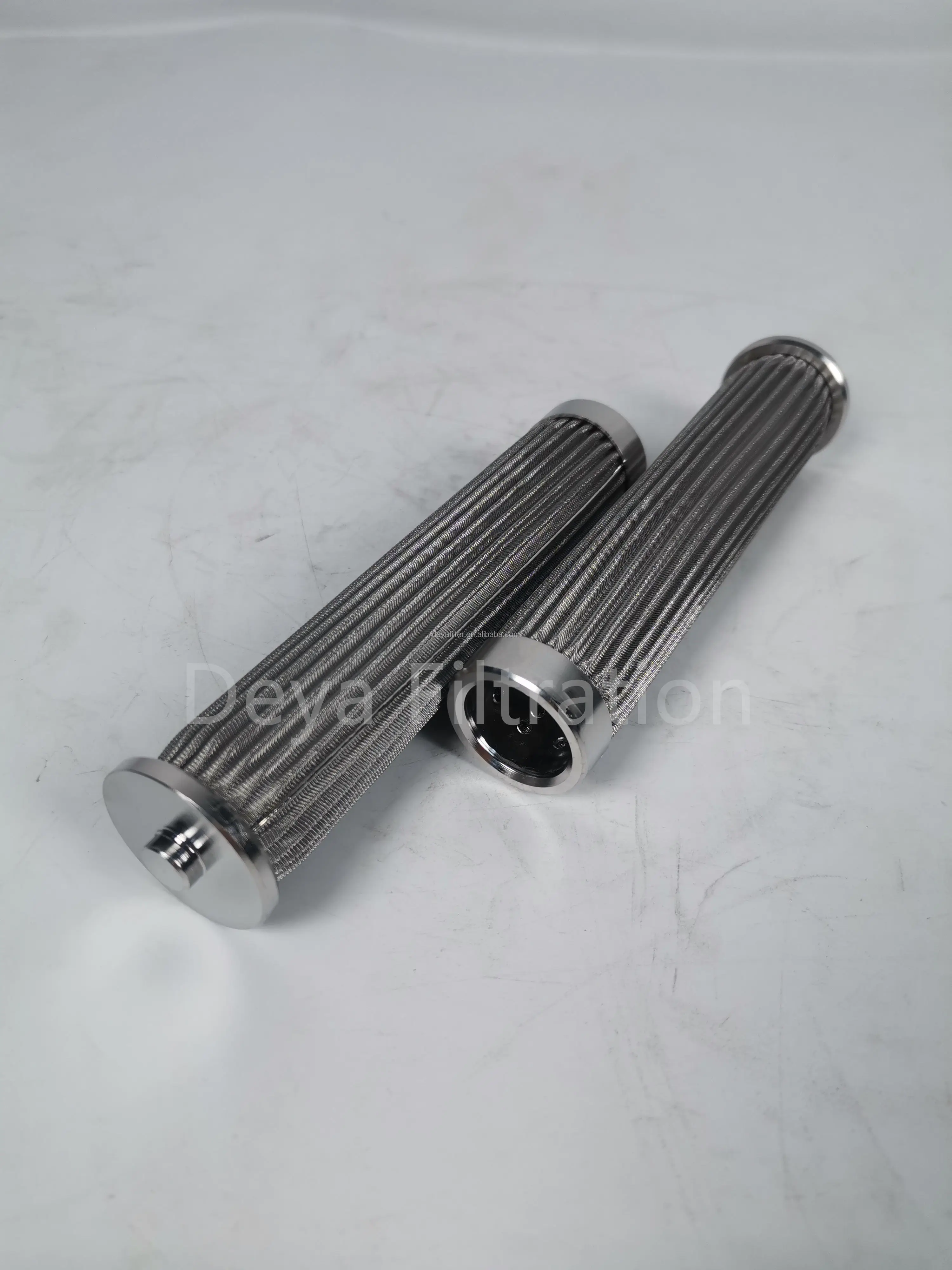Chemical Fiber Polyester Filtration Impurities Use OEM Metal Pleated Filter Element