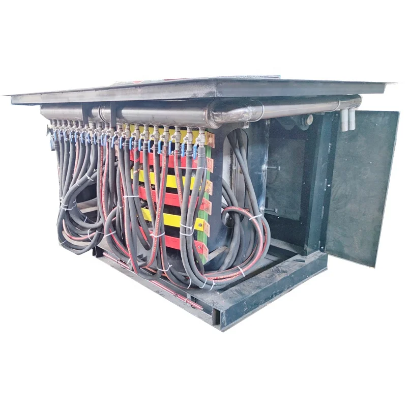 5 tons 2500KW medium frequency electric induction melting furnace steel foundry