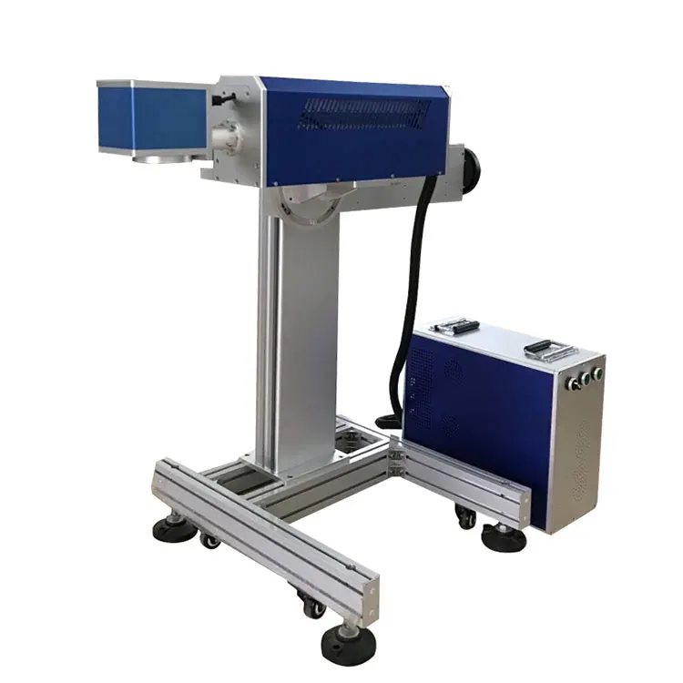 Pvc Plastic Hdpe Pipes And Wires Laser Printer Fiber Flying Laser Marking Machines