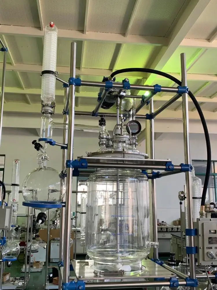 50L Top Sales CBD Distillate Isolation Agitated Nutsche Filter