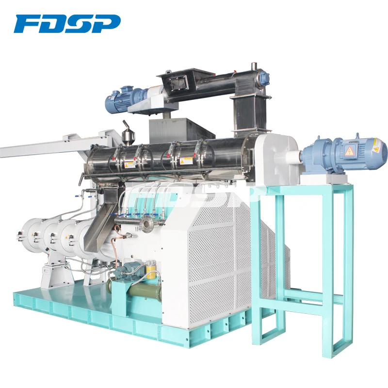 SPHG series Soy extruded plant raw material extruding  machine as the feed ingredient