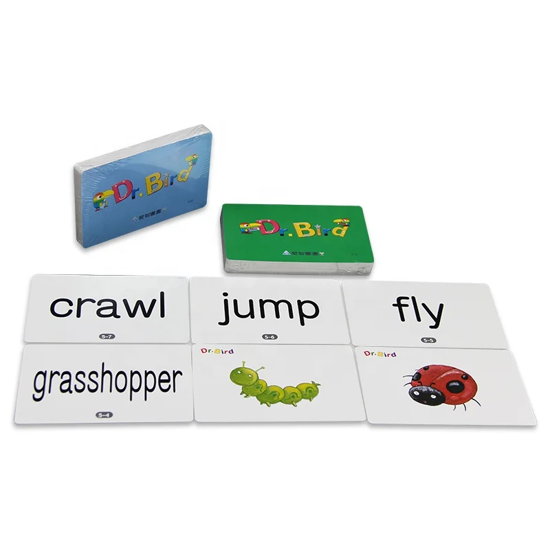 Экологически чистые черные карточки-вспышки с животными для образовательных целей