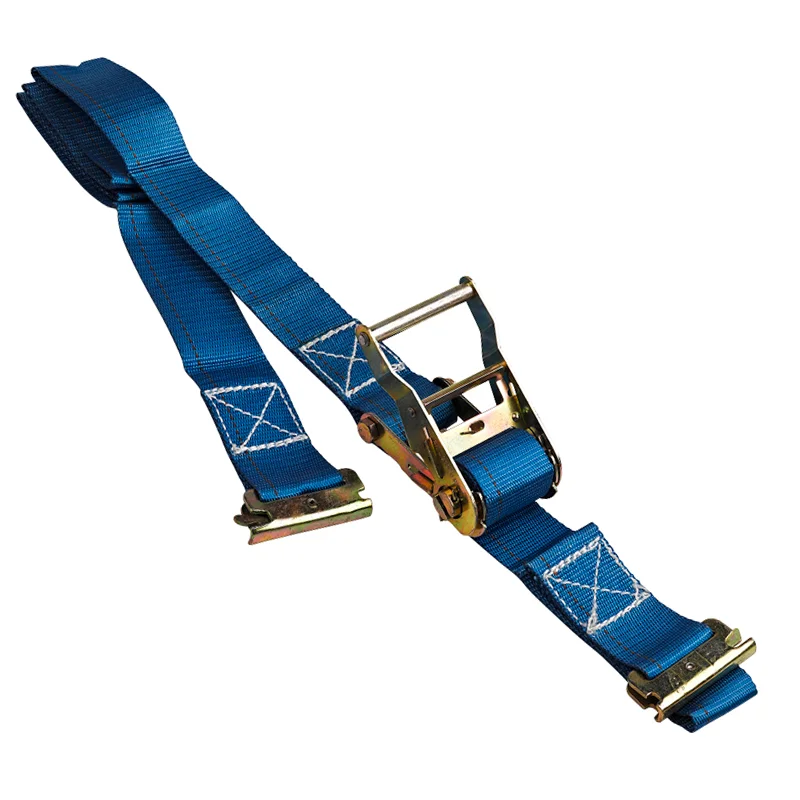 50mm 5000KG Heavy Duty Ratchet Tie Down Strap Polyester Ratchet Tie Down Straps