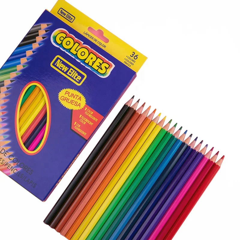 Non-Toxic Environmental Protection Set De Arte Pencil Multicolor School Wood Drawing Lapices Colores