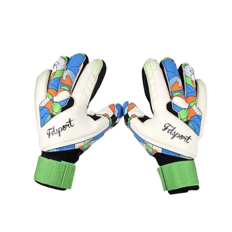 
Wholesale Latex Material Football Goalkeeper Gloves Custom Professional Soccer Goalkeeper Gloves 