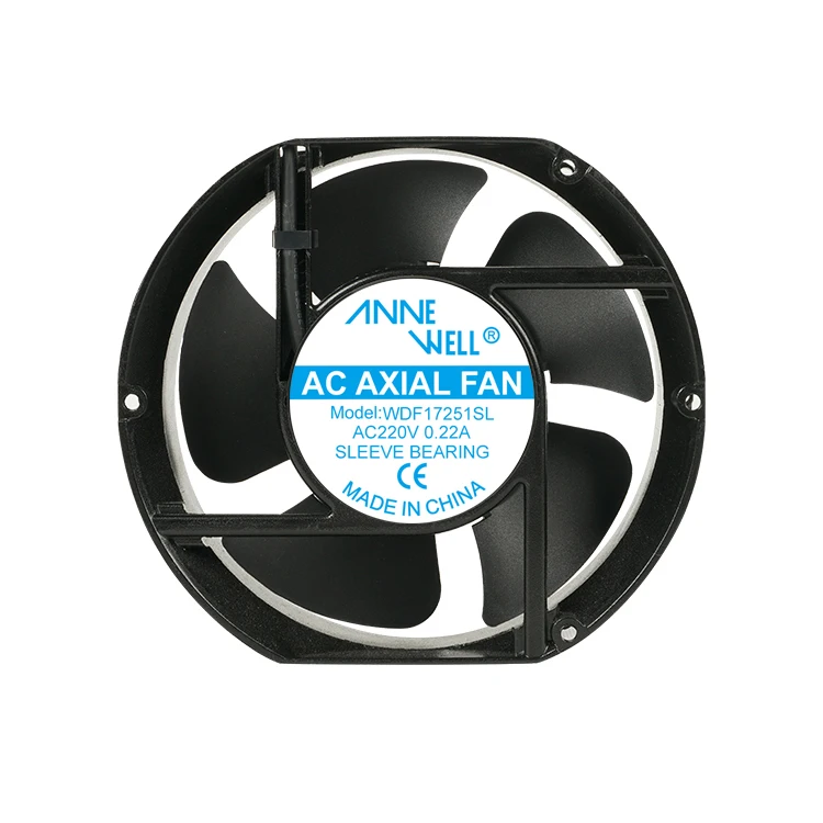 6 inch 172 mm 17250 AC 220 v Temperature Controlled Exhaust Cooling Fan Ball Bearing Industrial Axial Flow Ventilation Motor Fan